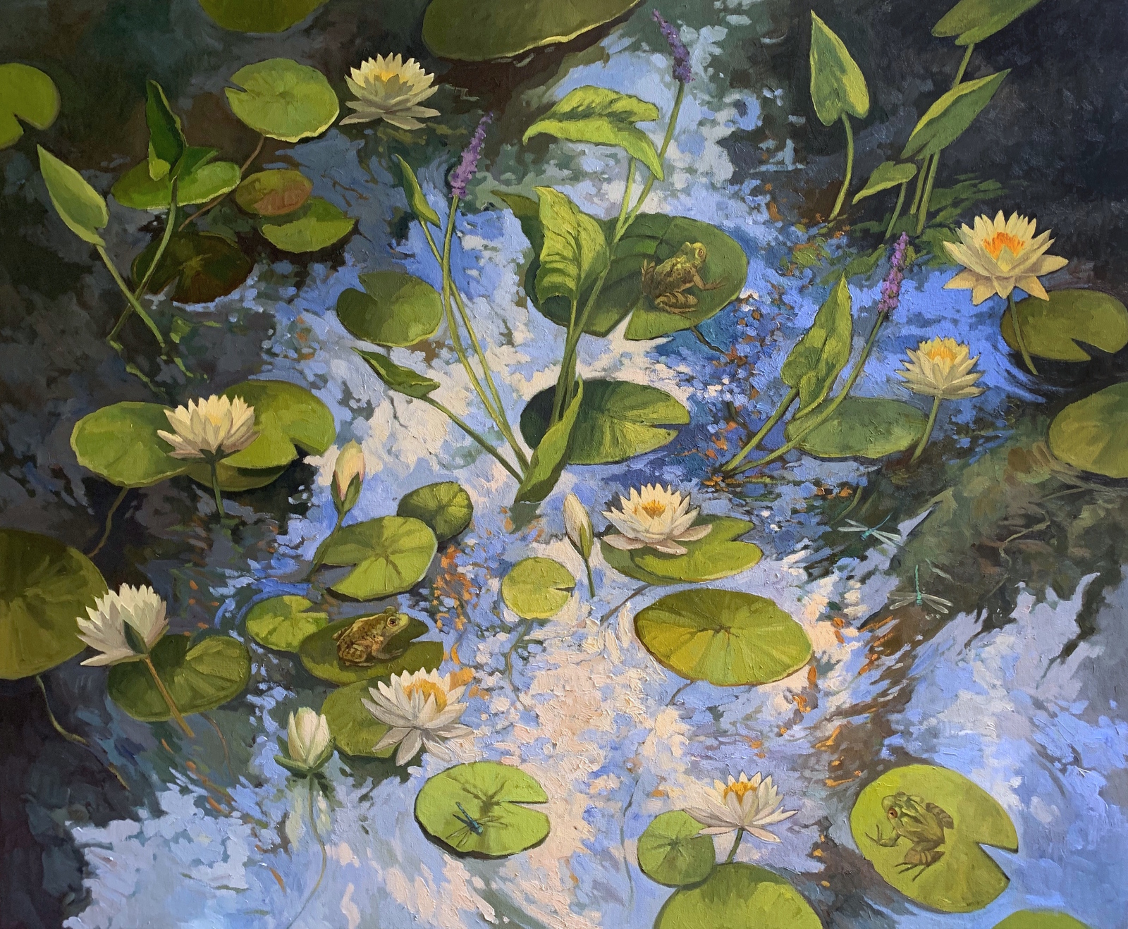 Full Lotus, Half Lotus, No Lotus Edwina Lucas Art in Res